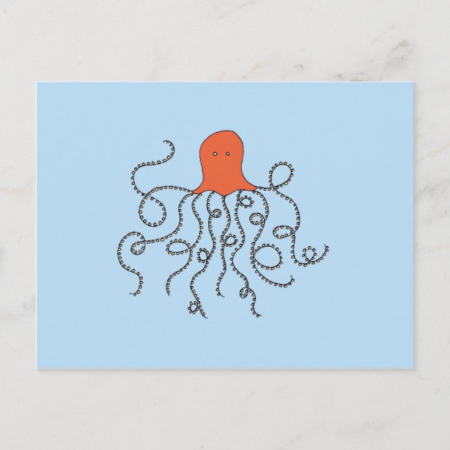 Octopus Postcard (Front)