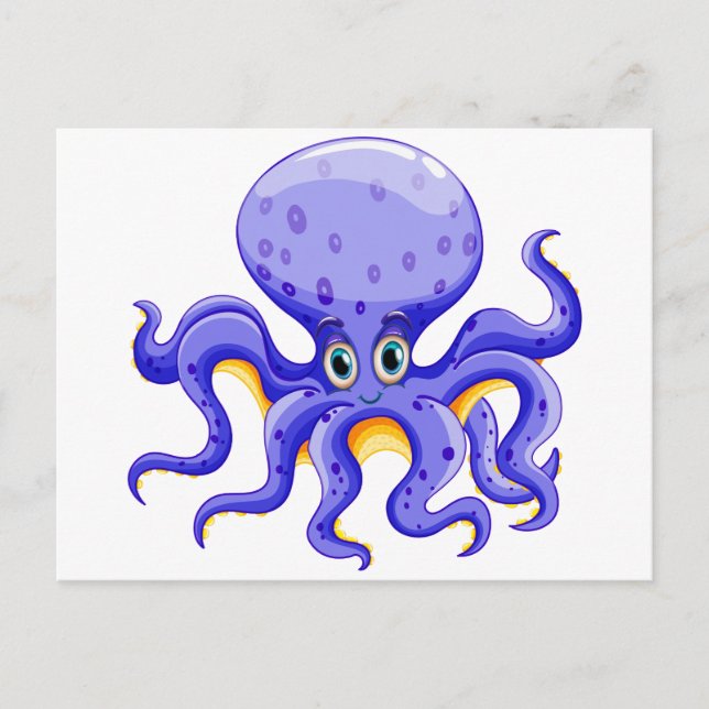 Octopus Postcard (Front)