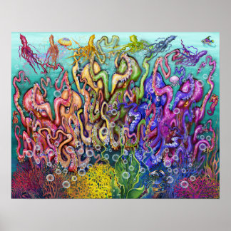 Octopus Poster