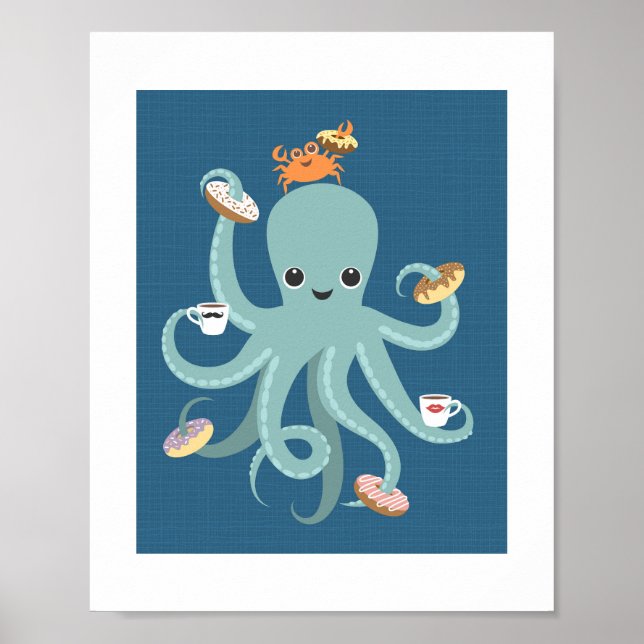 Octopus Poster Print (Front)