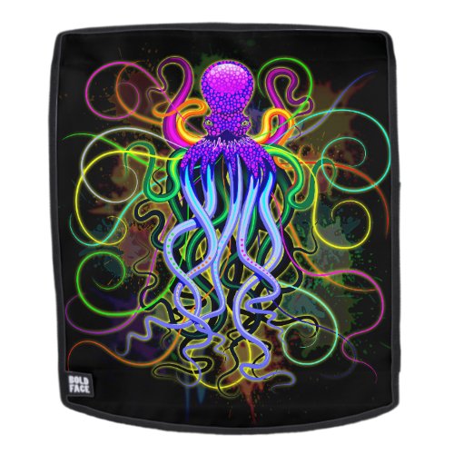 Octopus Psychedelic Luminescence Backpack