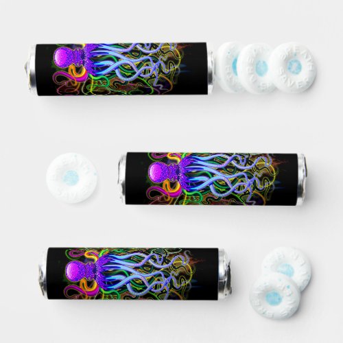 Octopus Psychedelic Luminescence Breath Savers Mints
