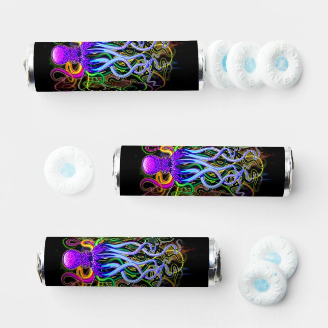 Octopus Psychedelic Luminescence Breath Savers® Mints (Assorted)