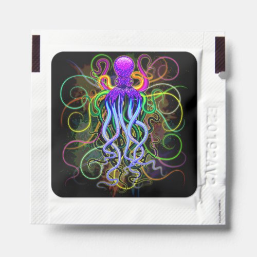 Octopus Psychedelic Luminescence Hand Sanitizer Packet
