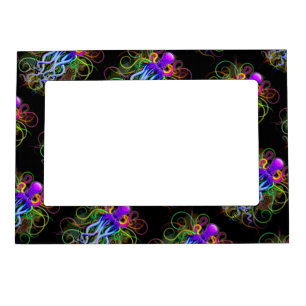 Octopus Psychedelic Luminescence Magnetic Frame