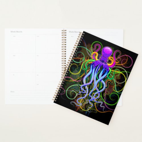 Octopus Psychedelic Luminescence Planner