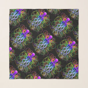 Octopus Psychedelic Luminescence Scarf