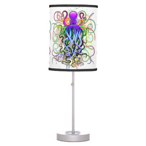 Octopus Psychedelic Luminescence Table Lamp