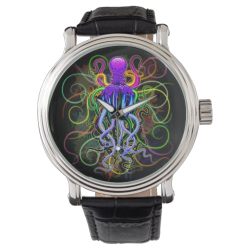 Octopus Psychedelic Luminescence Watch