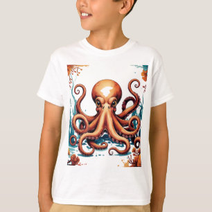 Octopus – Quirky Strong Sea Creature T-Shirt