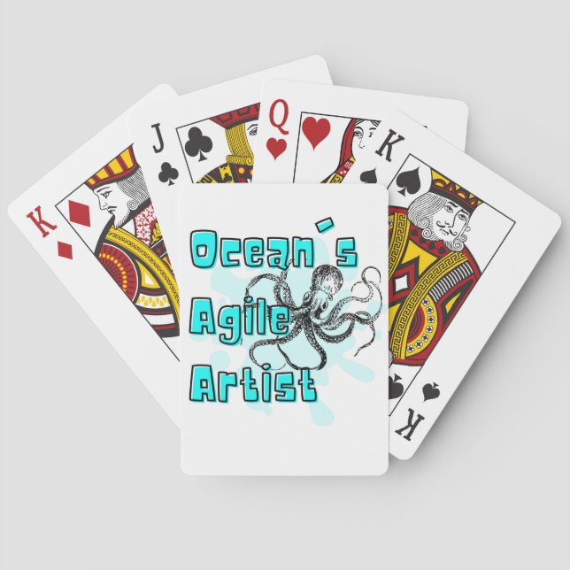 octopus quote poker cards (Back)