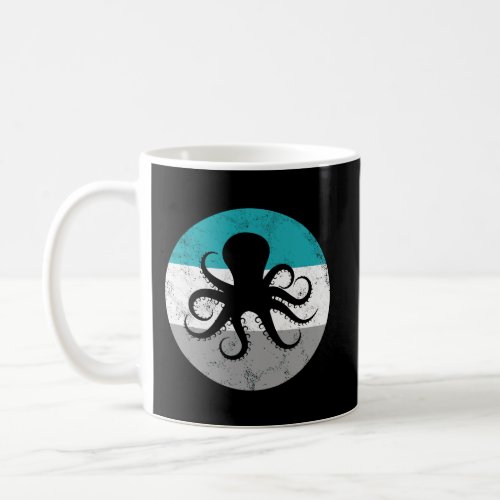 Octopus Retro Gift For Men Women Boys Girls Coffee Mug