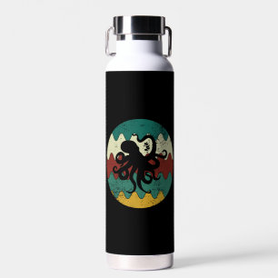 Octopus Retro  Water Bottle