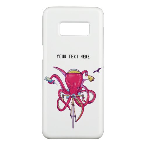 Octopus riding a bicycle Case_Mate samsung galaxy s8 case