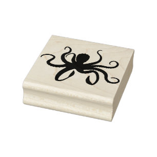 Octopus Rubber Stamp