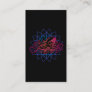 Octopus Sacred Geometry Raver Abstract Sea Animal Business Card