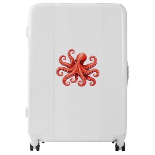 Octopus Sea Life Ocean Animal Design Luggage