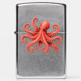 Octopus Sea Life Ocean Animal Design Zippo Lighter
