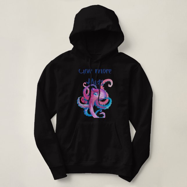 Octopus Shirt Octopus Lover Gift Octopus Hugs Octo (Design Front)