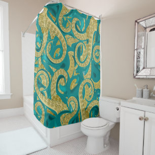 Octopus Shower Curtain