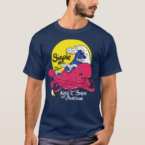 Octopus simple INK T_Shirt