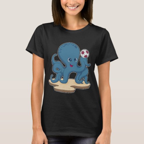 Octopus Soccer player Soccer T_Shirt