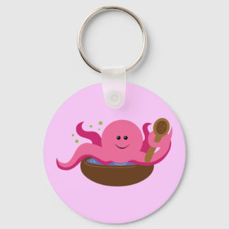 Octopus Soup Keychain