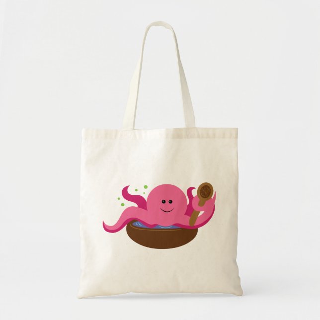 Octopus Soup Tote Bag (Front)