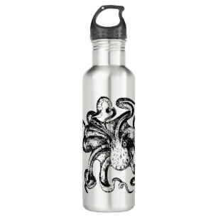 Octopus Stainless Steel Water Bottle