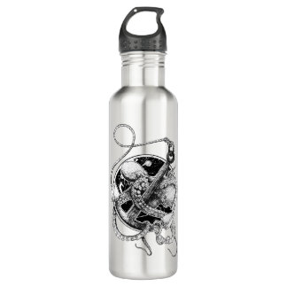 Octopus Stainless Steel Water Bottle