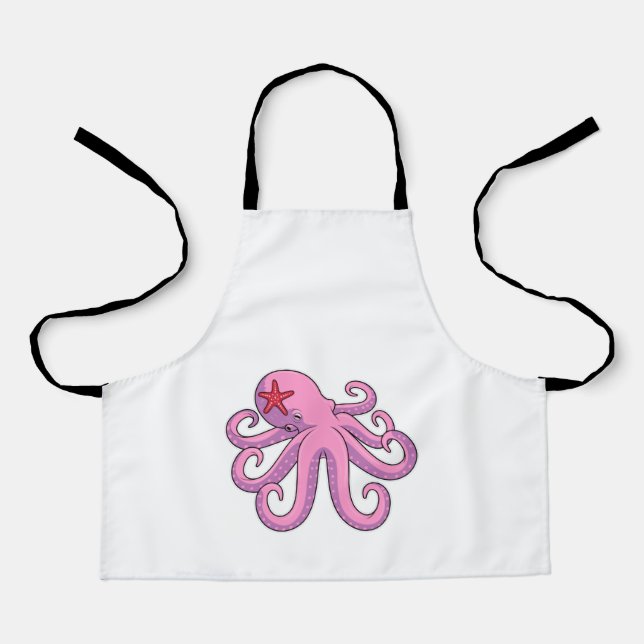 Octopus Starfish Apron (Front)