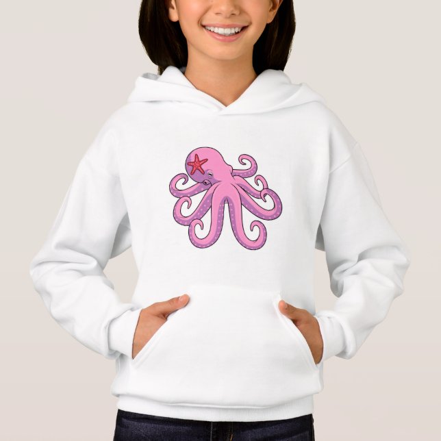 Octopus Starfish Hoodie (Front)