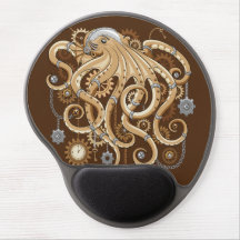 Octopus Steampunk Retro Mechanical Fantasy