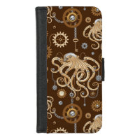 Octopus Steampunk Retro Mechanical Fantasy
