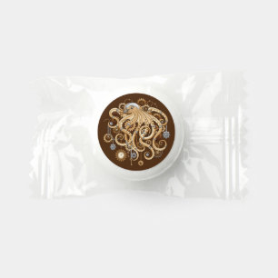 Octopus Steampunk Retro Mechanical Fantasy Life Saver® Mints