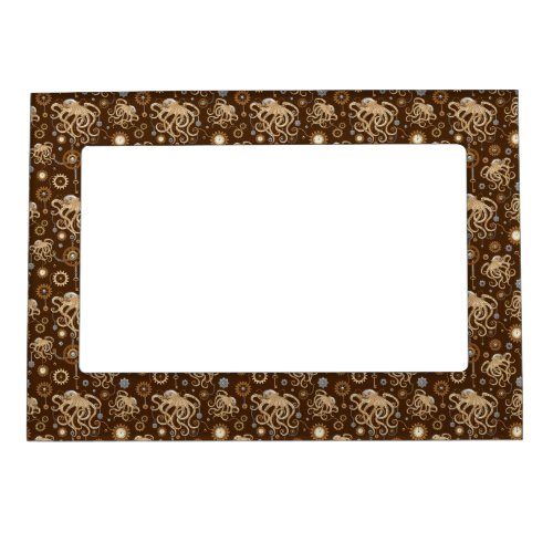 Octopus Steampunk Retro Mechanical Fantasy Magnetic Frame