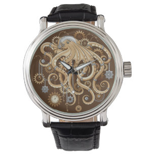 Octopus Steampunk Retro Mechanical Fantasy Watch