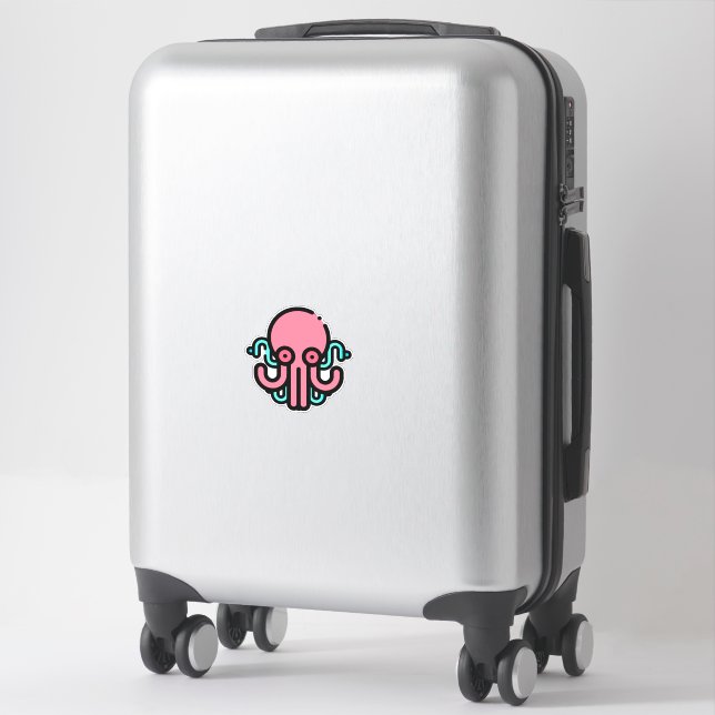 Octopus Sticker (Suitcase)