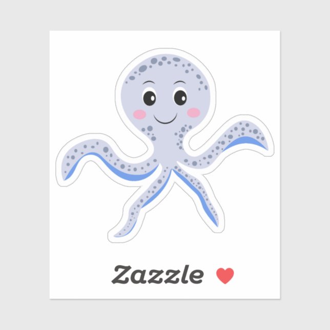 Octopus Sticker (Sheet)