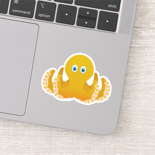Octopus Sticker (Detail)