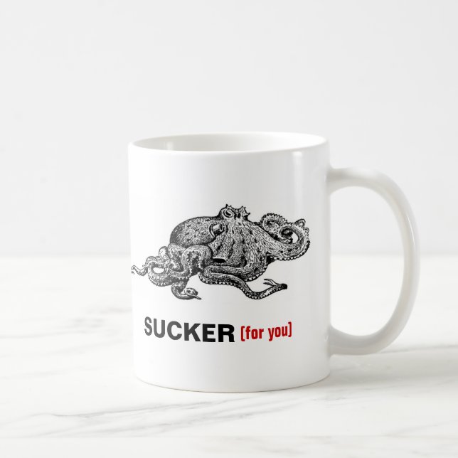 Octopus SUCKER (for you) Coffee Mug (Right)
