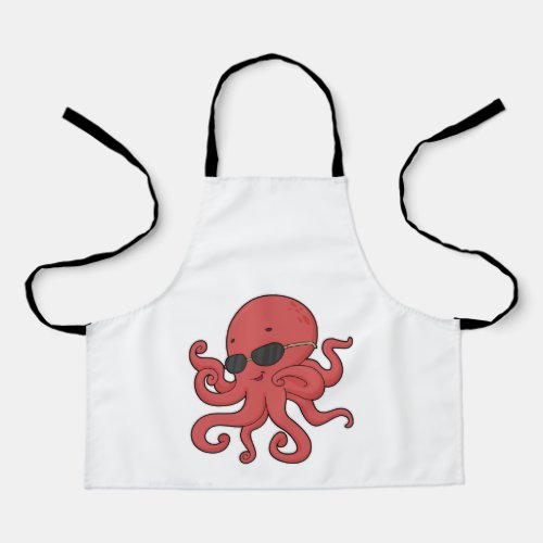 Octopus Sunglasses Apron