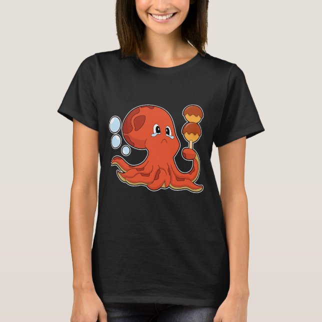 Octopus Takoyaki T-Shirt (Front)