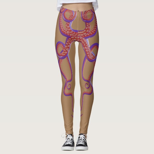Octopus Tattoo Leggings (Front)
