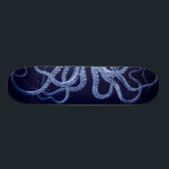 Octopus Tentacle Skateboard<br><div class="desc">Ride in style with this blue octopus skateboard.</div>