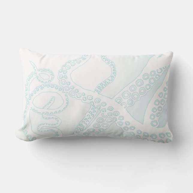 Octopus Tentacles Lumbar Pillow (Front)