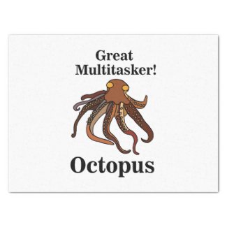 Octopus Tentacles Multitasker Funny Birthday