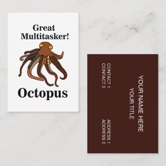Octopus Tentacles Multitasker Sea Creatures Funny 