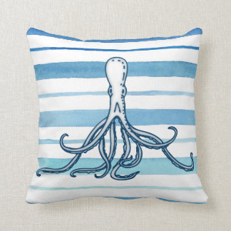 octopus throw pillow