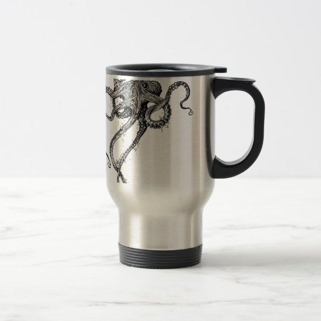 Octopus Travel Mug (Right)